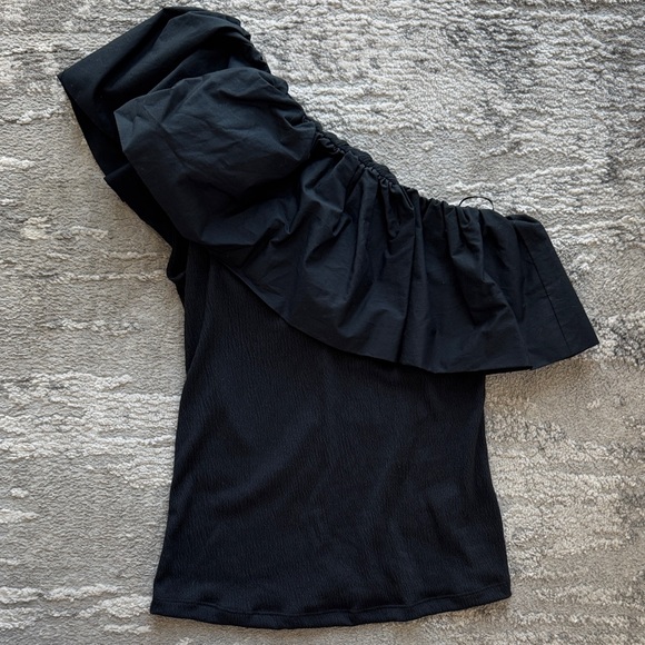 Off the Shoulder Tops Blank White - Picture 6 of 8